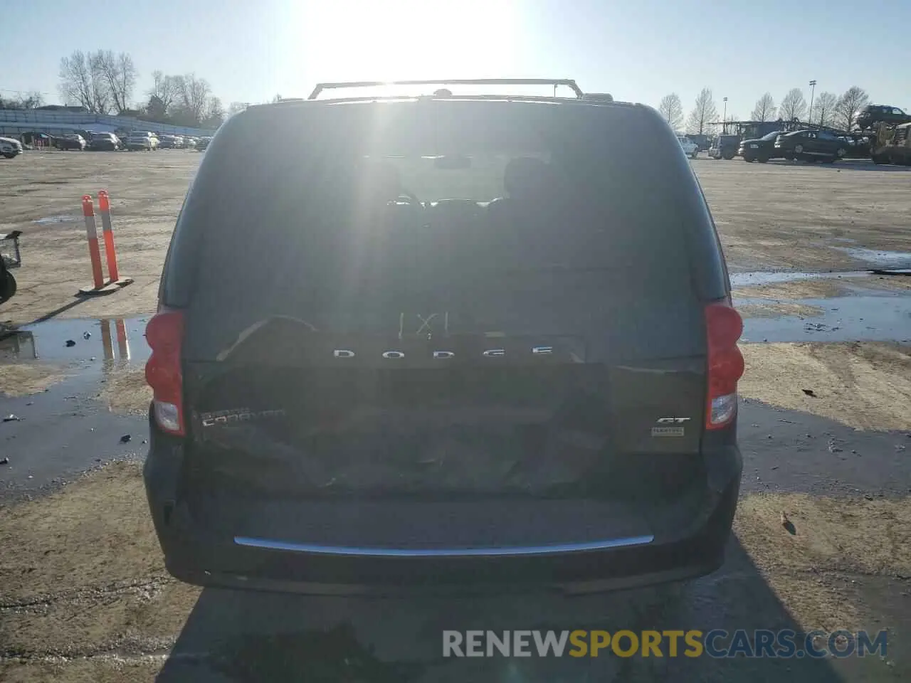 6 fotografías del automóvil dañado 2C4RDGEG6KR744558 DODGE CARAVAN 2019