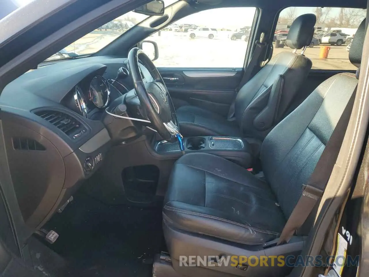 7 fotografías del automóvil dañado 2C4RDGEG6KR744558 DODGE CARAVAN 2019