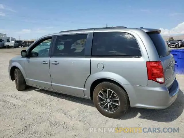 2 fotografías del automóvil dañado 2C4RDGEG7KR517217 DODGE CARAVAN 2019