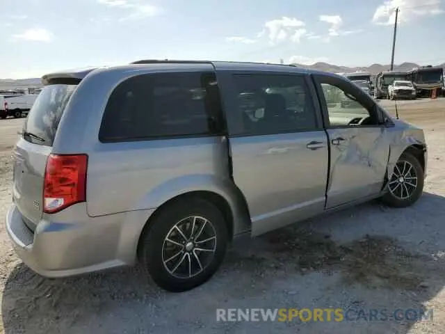3 fotografías del automóvil dañado 2C4RDGEG7KR517217 DODGE CARAVAN 2019