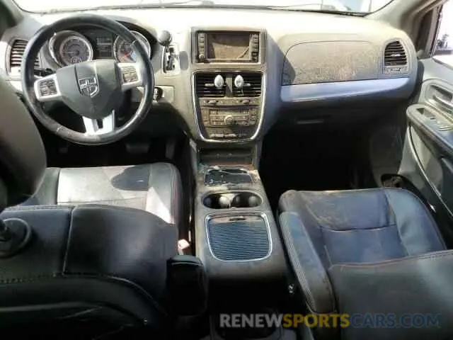 8 fotografías del automóvil dañado 2C4RDGEG7KR517217 DODGE CARAVAN 2019