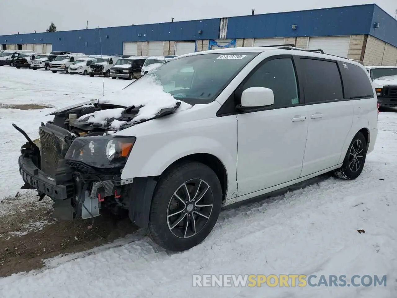 1 fotografías del automóvil dañado 2C4RDGEG7KR622405 DODGE CARAVAN 2019