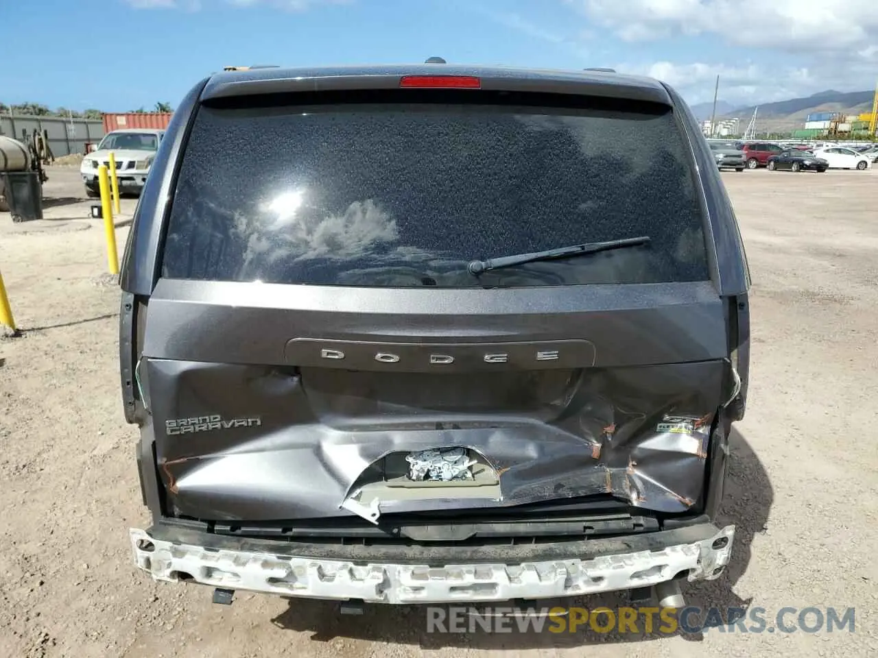 6 fotografías del automóvil dañado 2C4RDGEG7KR660538 DODGE CARAVAN 2019