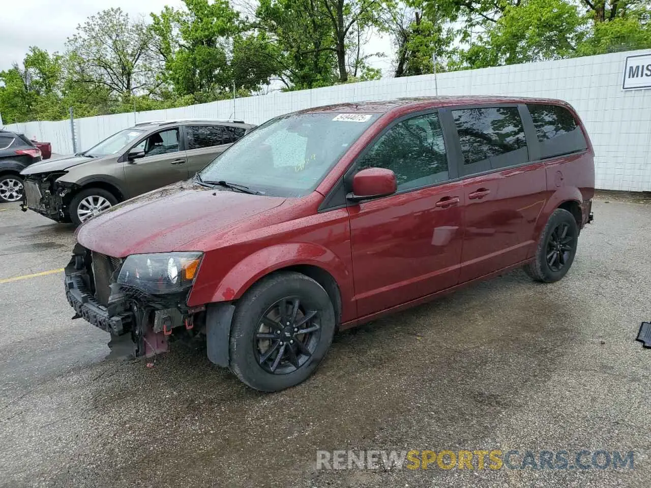 1 fotografías del automóvil dañado 2C4RDGEG7KR670230 DODGE CARAVAN 2019