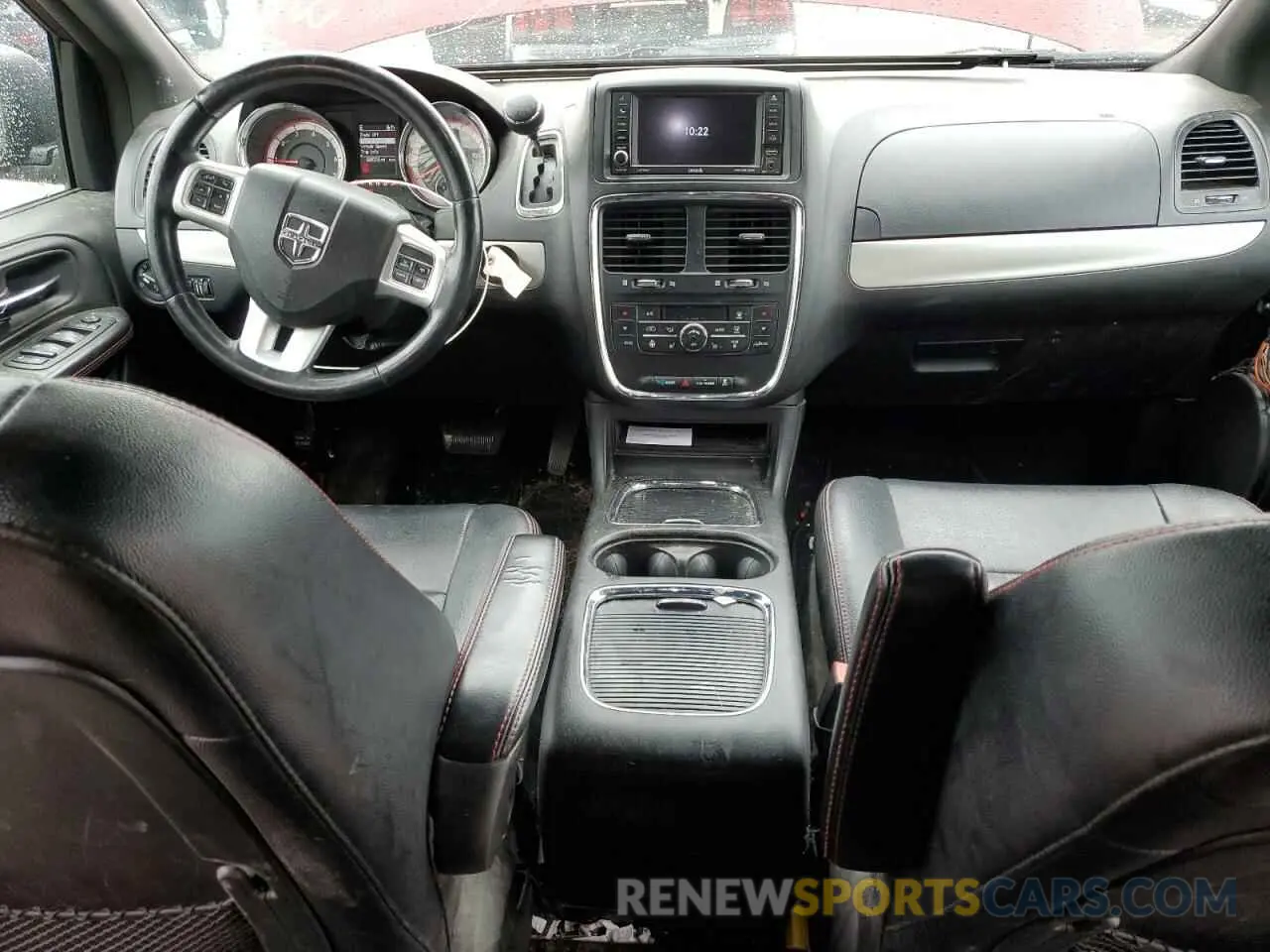 8 fotografías del automóvil dañado 2C4RDGEG7KR670230 DODGE CARAVAN 2019