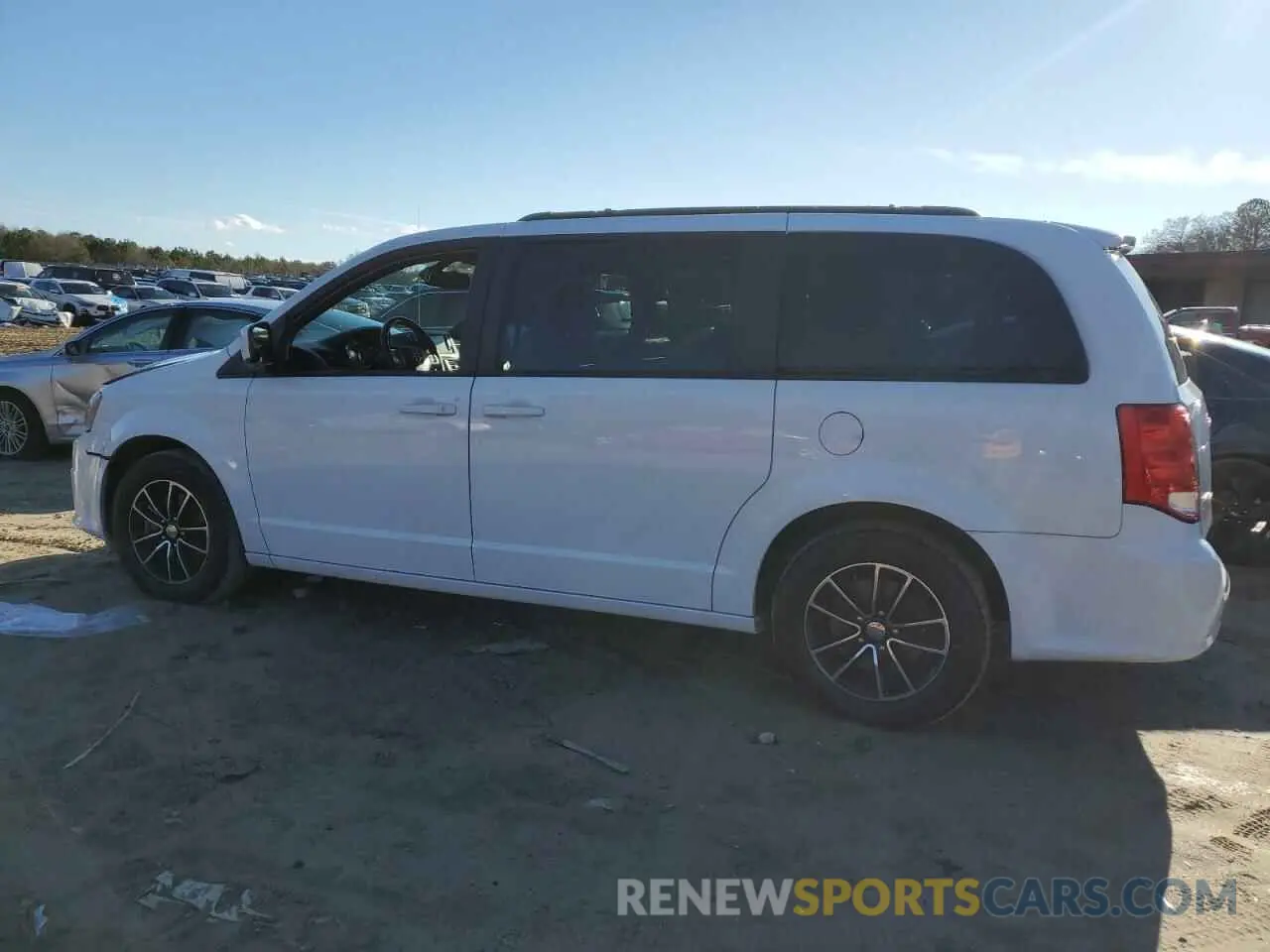 2 fotografías del automóvil dañado 2C4RDGEG8KR519204 DODGE CARAVAN 2019