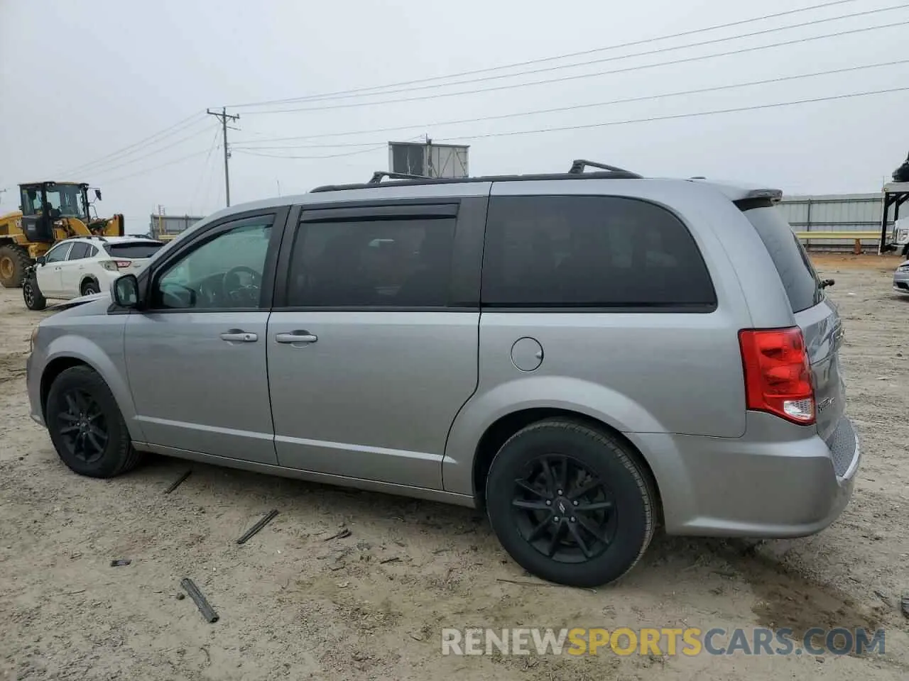 2 fotografías del automóvil dañado 2C4RDGEG8KR671483 DODGE CARAVAN 2019