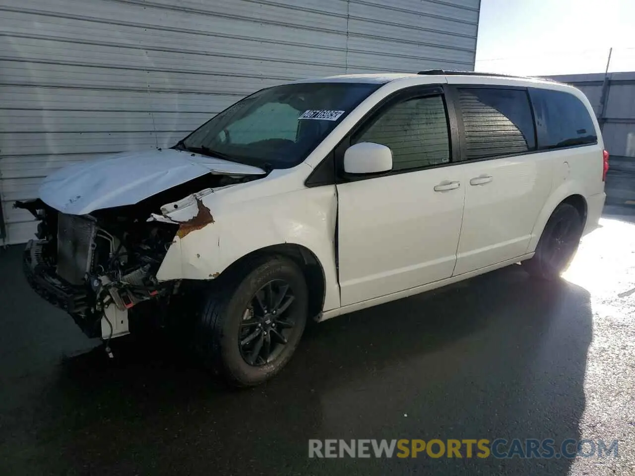 1 fotografías del automóvil dañado 2C4RDGEG8KR717815 DODGE CARAVAN 2019