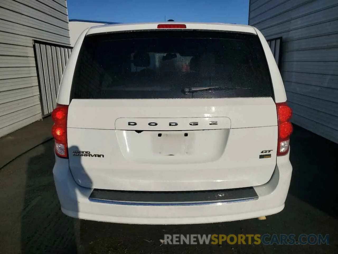 6 fotografías del automóvil dañado 2C4RDGEG8KR717815 DODGE CARAVAN 2019