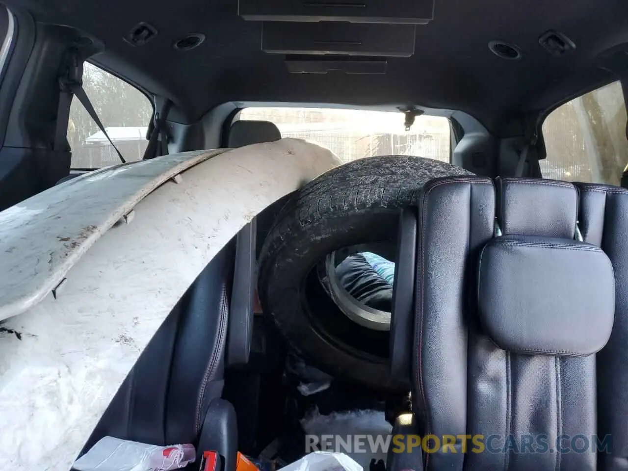 10 fotografías del automóvil dañado 2C4RDGEG9KR513606 DODGE CARAVAN 2019