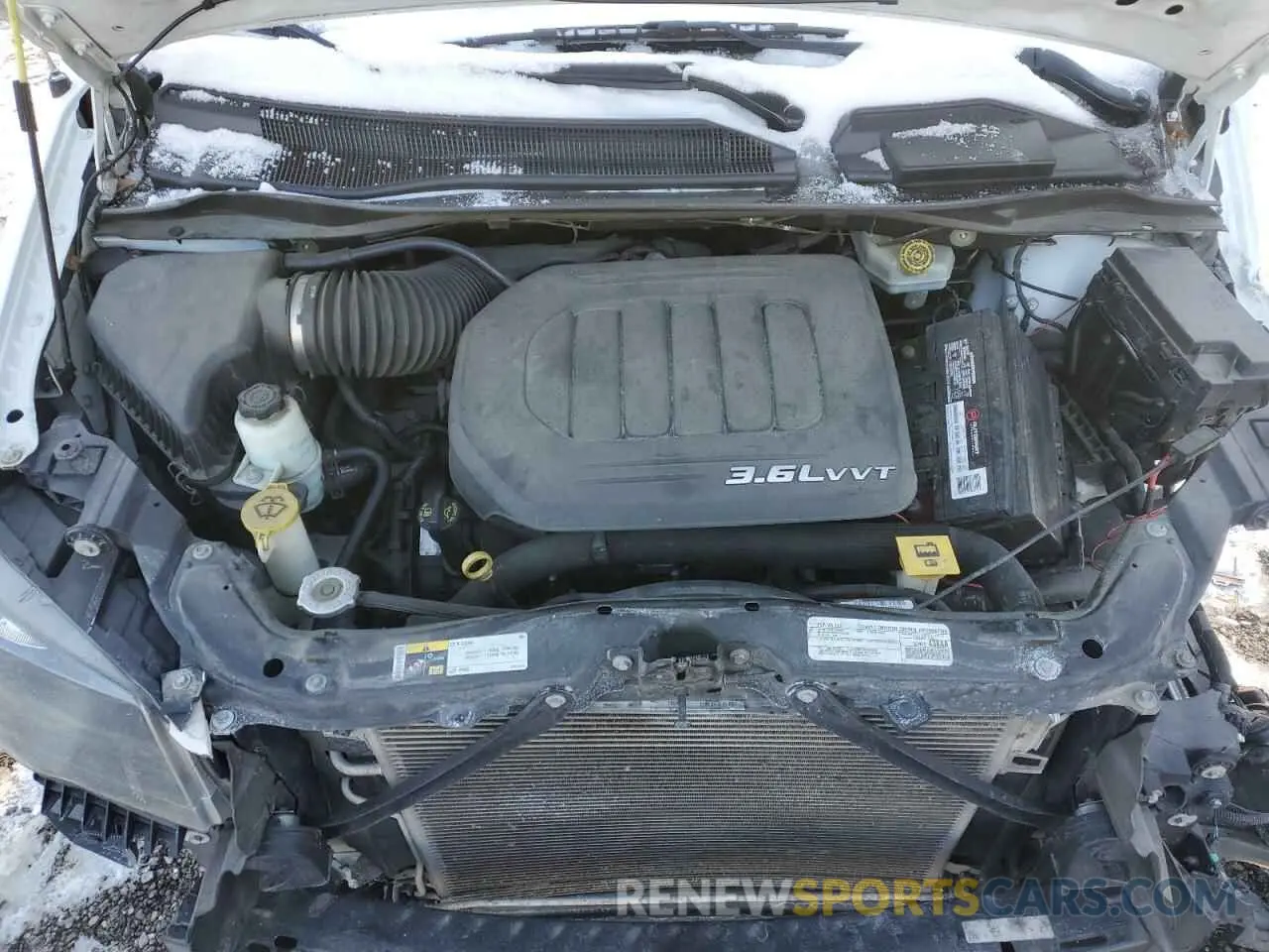 13 fotografías del automóvil dañado 2C4RDGEG9KR513606 DODGE CARAVAN 2019