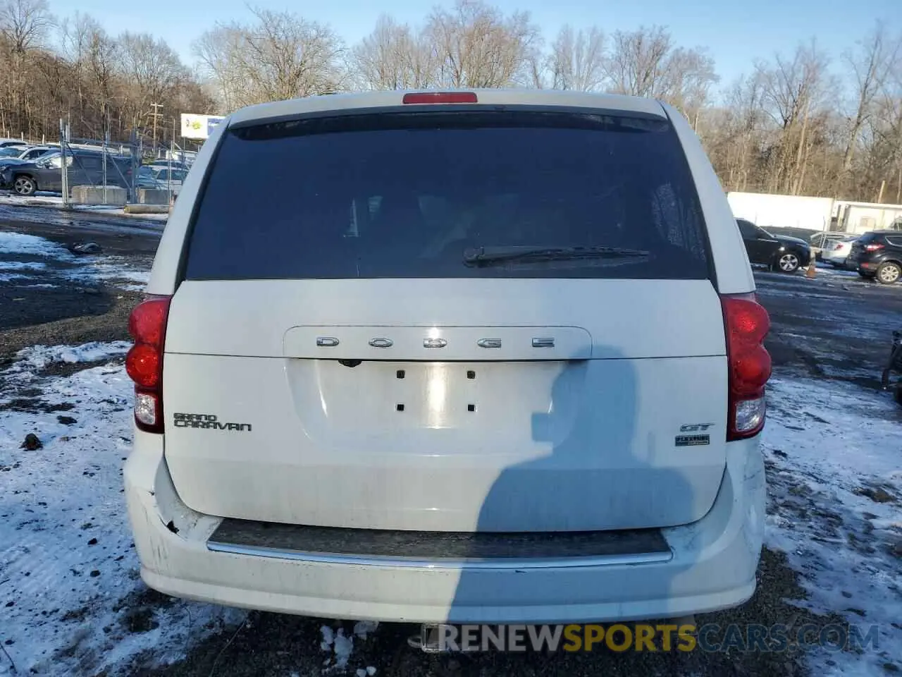6 fotografías del automóvil dañado 2C4RDGEG9KR513606 DODGE CARAVAN 2019