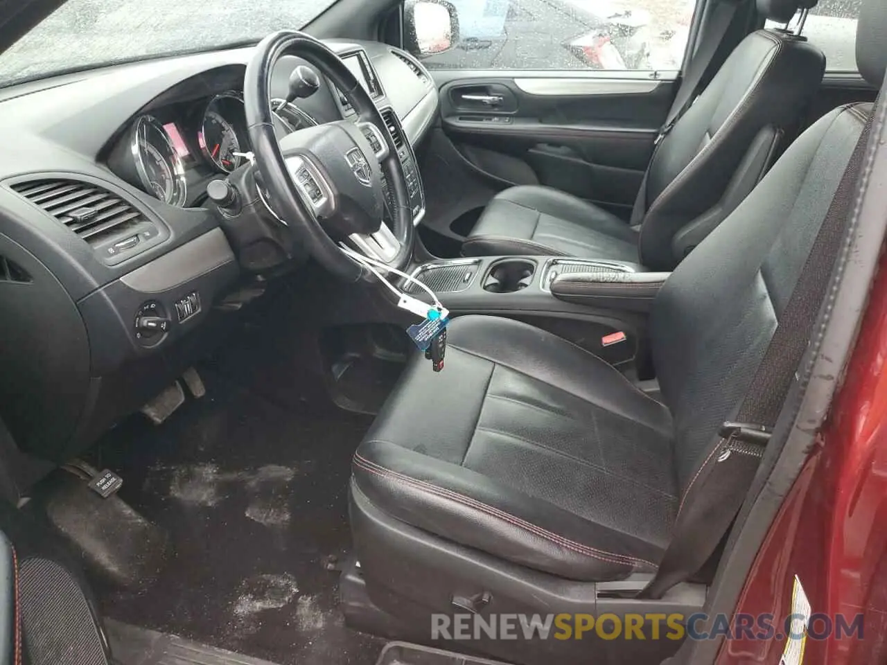 7 fotografías del automóvil dañado 2C4RDGEG9KR529594 DODGE CARAVAN 2019