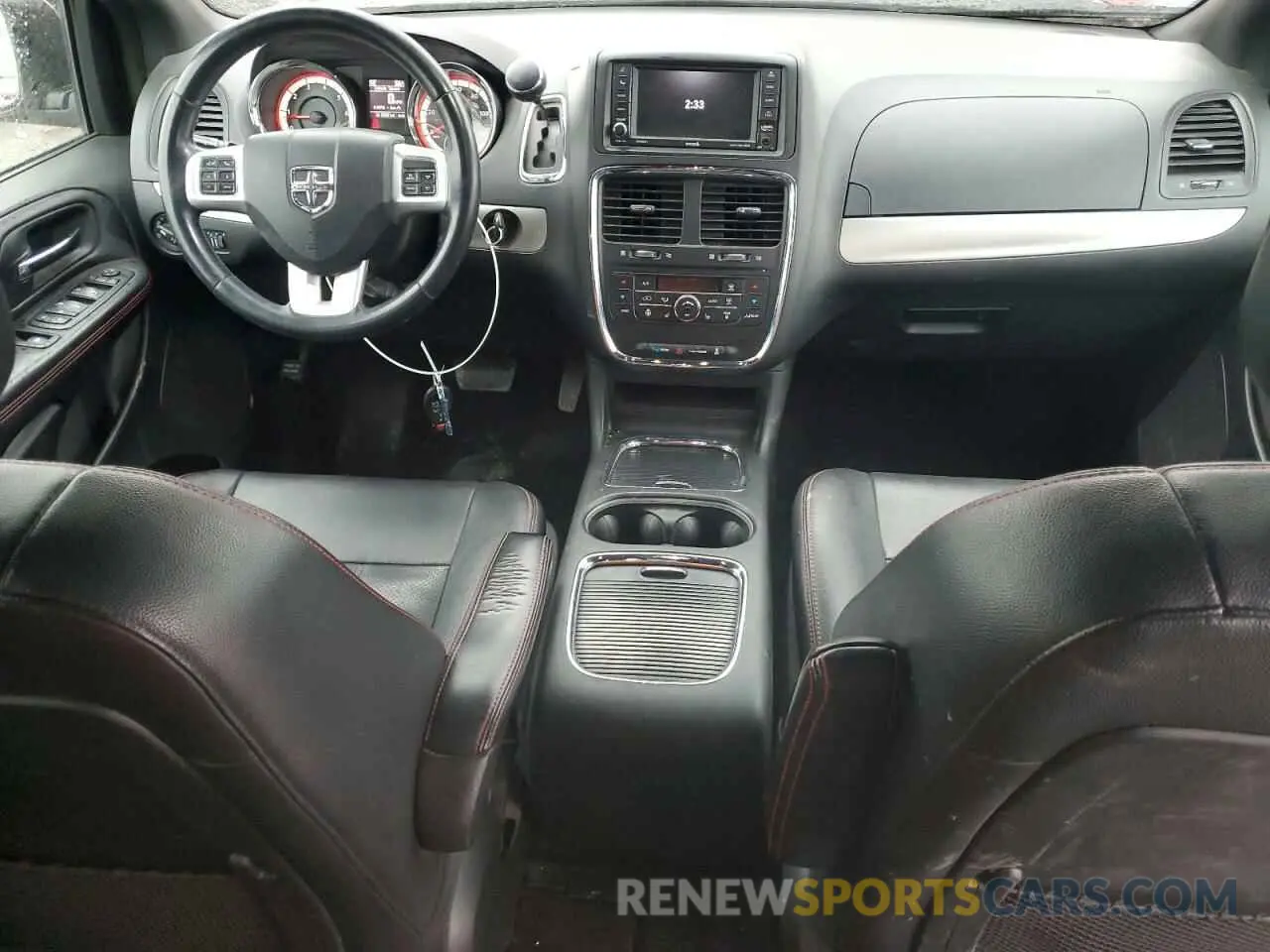 8 fotografías del automóvil dañado 2C4RDGEG9KR529594 DODGE CARAVAN 2019