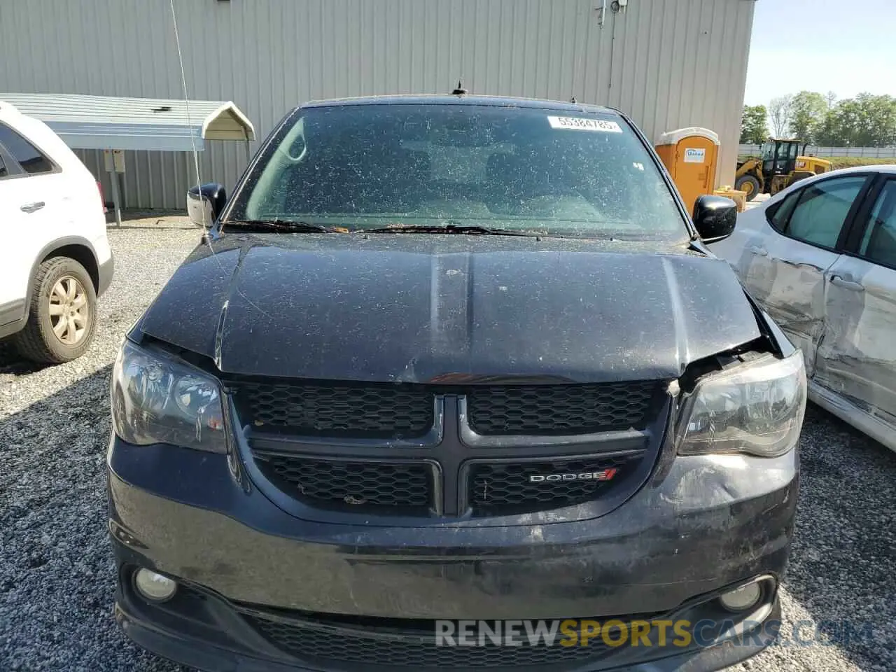 5 fotografías del automóvil dañado 2C4RDGEG9KR538148 DODGE CARAVAN 2019