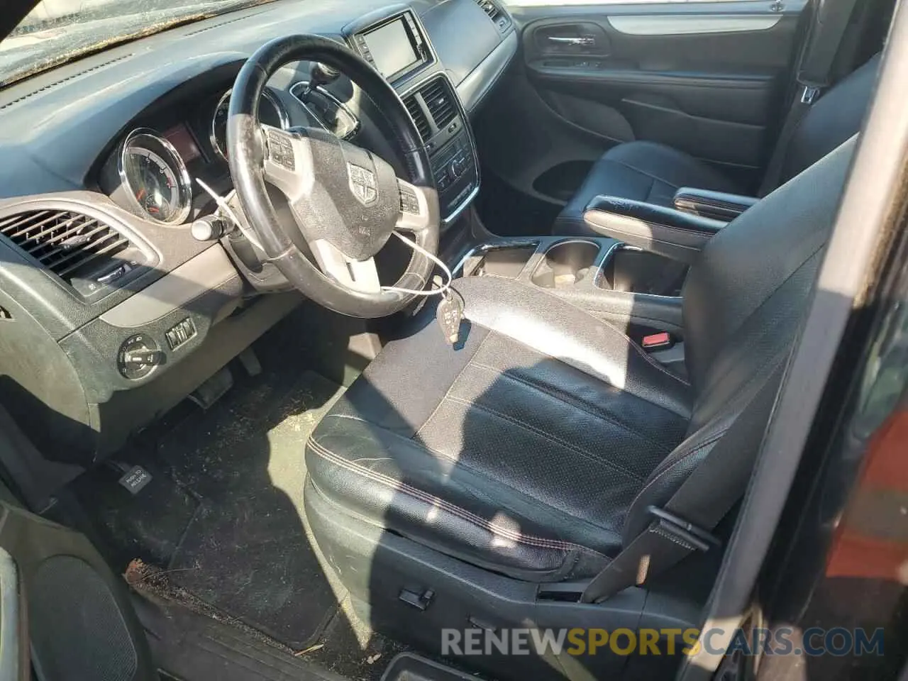 7 fotografías del automóvil dañado 2C4RDGEG9KR538148 DODGE CARAVAN 2019