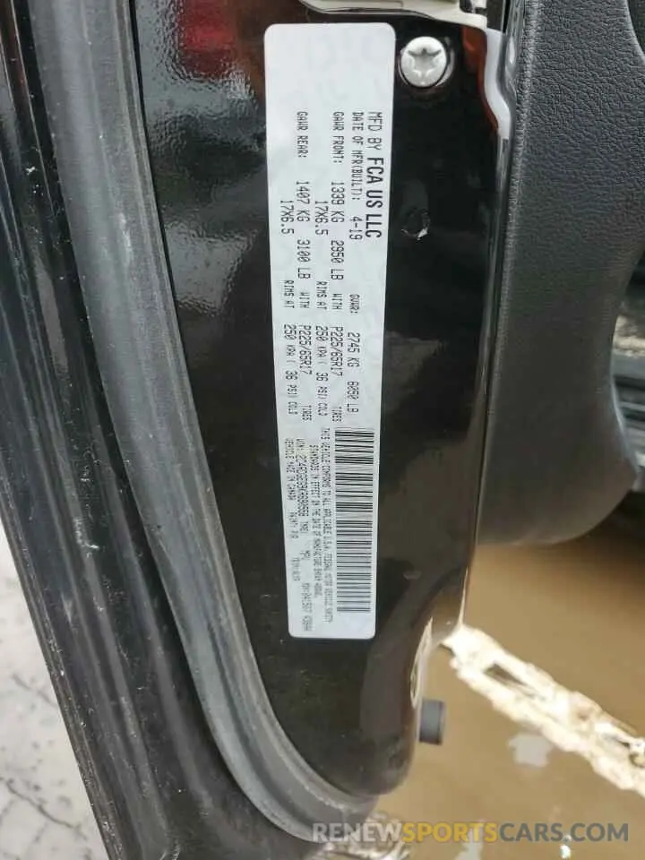 12 fotografías del automóvil dañado 2C4RDGEG9KR690558 DODGE CARAVAN 2019
