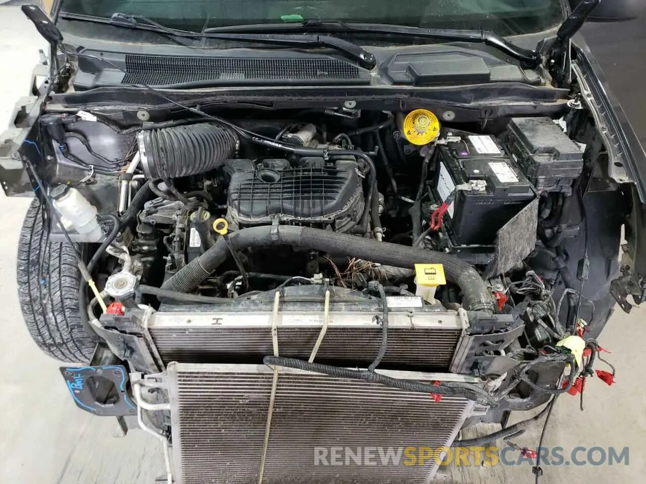 13 fotografías del automóvil dañado 2C4RDGEG9KR694822 DODGE CARAVAN 2019