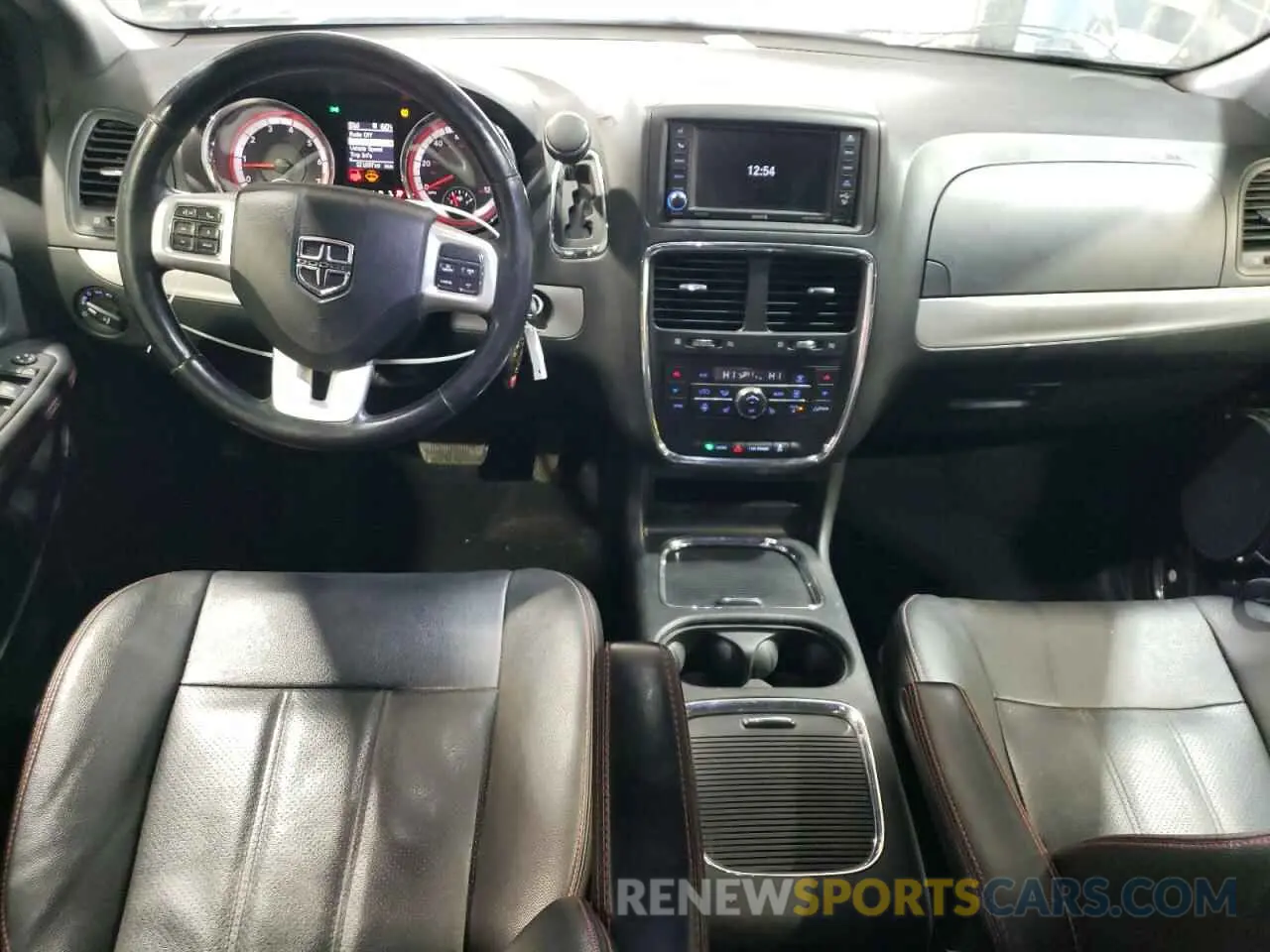 8 fotografías del automóvil dañado 2C4RDGEG9KR694822 DODGE CARAVAN 2019