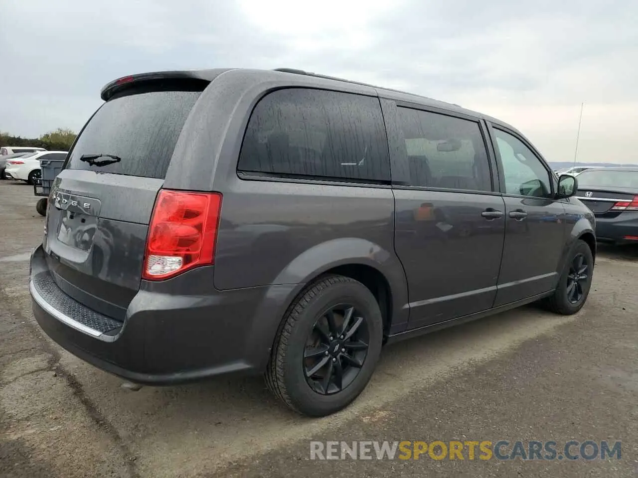 3 fotografías del automóvil dañado 2C4RDGEG9KR723784 DODGE CARAVAN 2019