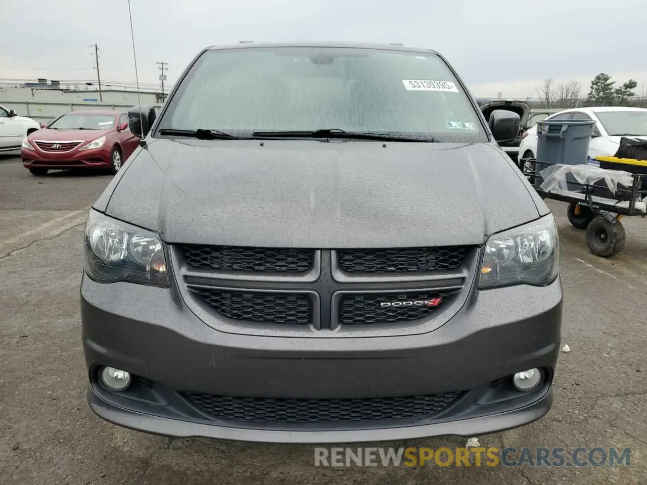 5 fotografías del automóvil dañado 2C4RDGEG9KR723784 DODGE CARAVAN 2019