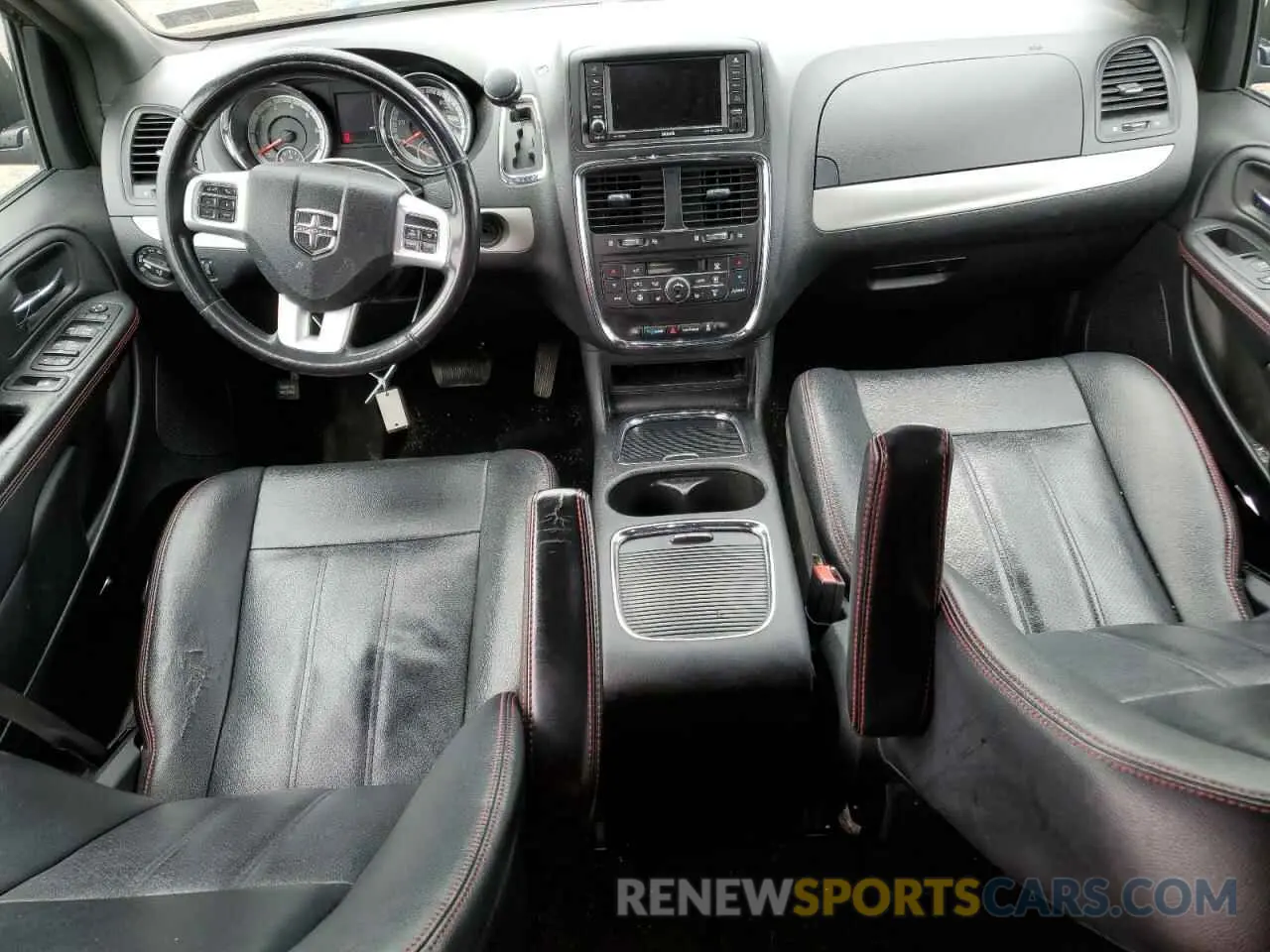 8 fotografías del automóvil dañado 2C4RDGEG9KR723784 DODGE CARAVAN 2019