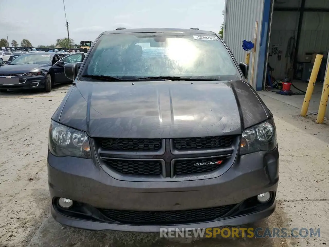 5 fotografías del automóvil dañado 2C4RDGEG9KR726085 DODGE CARAVAN 2019