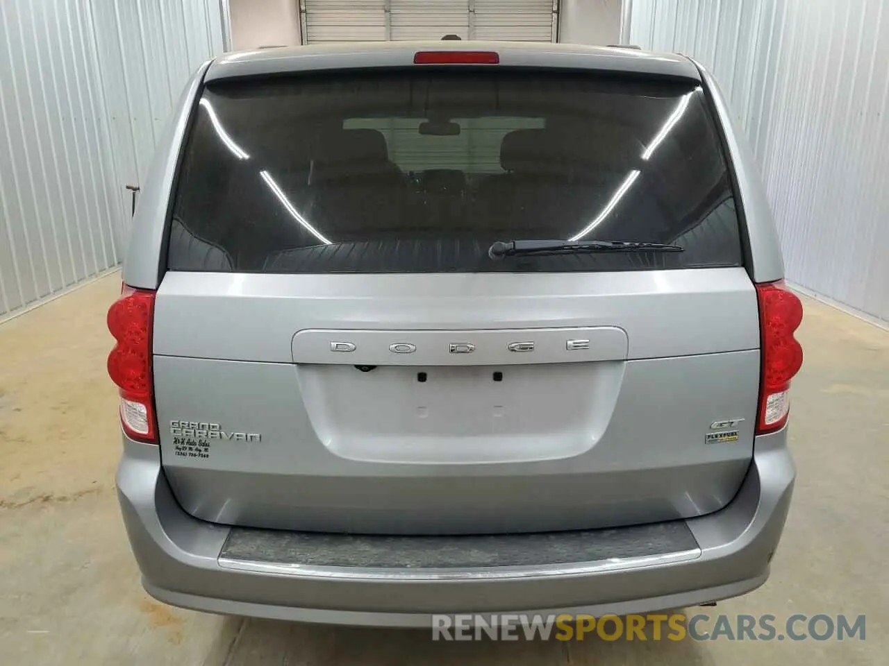 6 fotografías del automóvil dañado 2C4RDGEG9KR739757 DODGE CARAVAN 2019