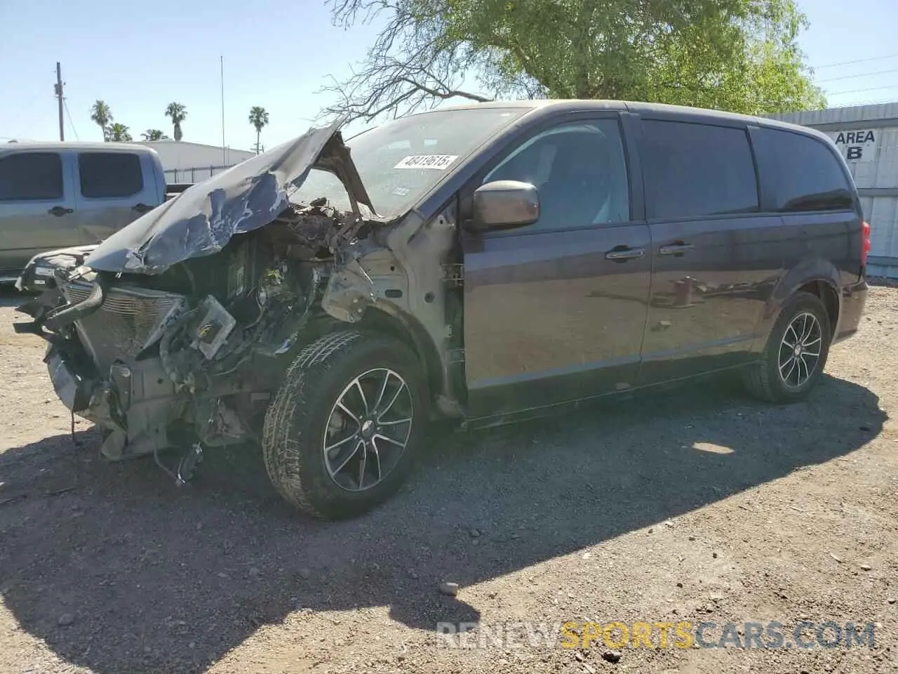 1 fotografías del automóvil dañado 2C4RDGEGXKR529619 DODGE CARAVAN 2019