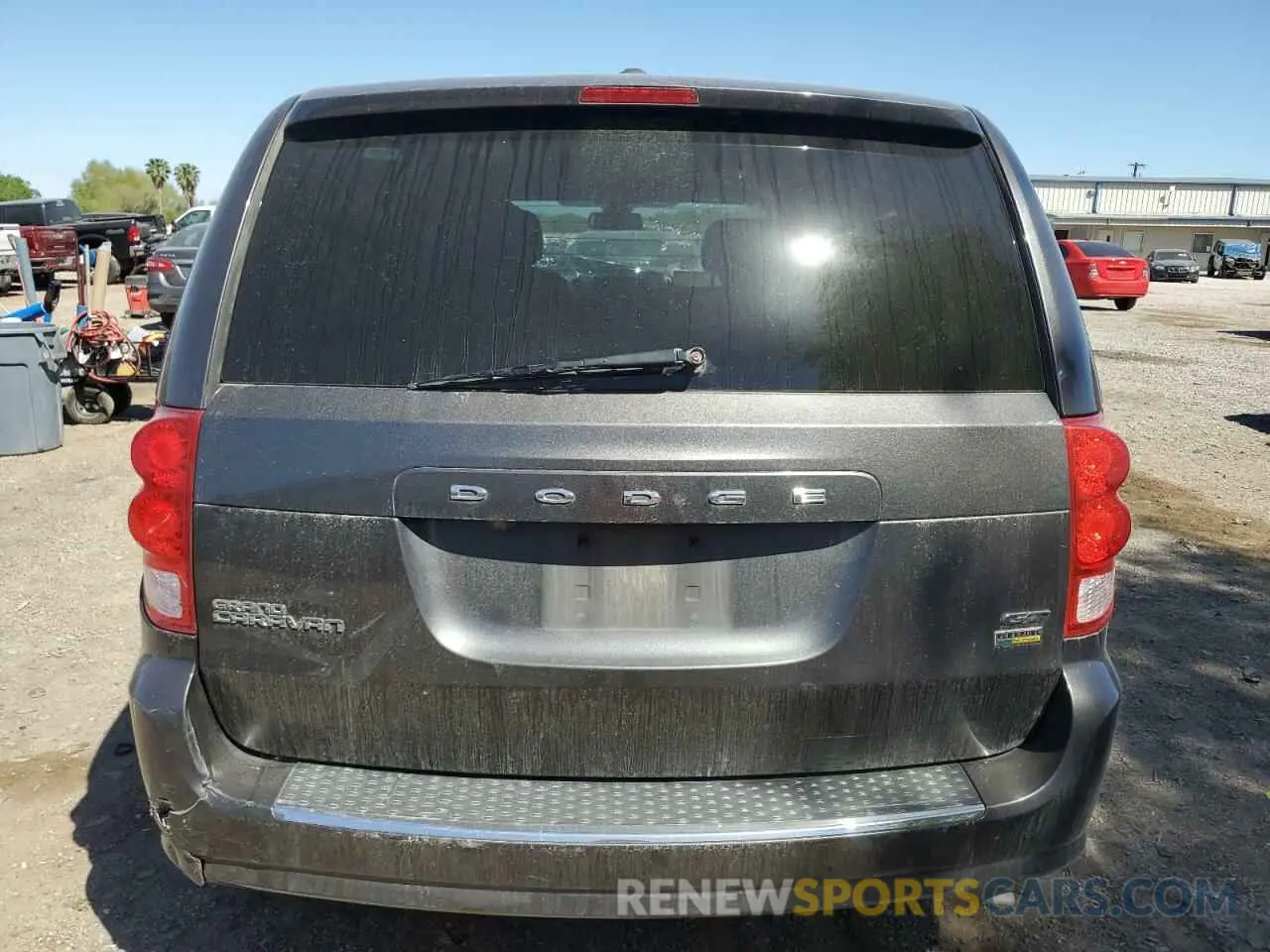 6 fotografías del automóvil dañado 2C4RDGEGXKR529619 DODGE CARAVAN 2019