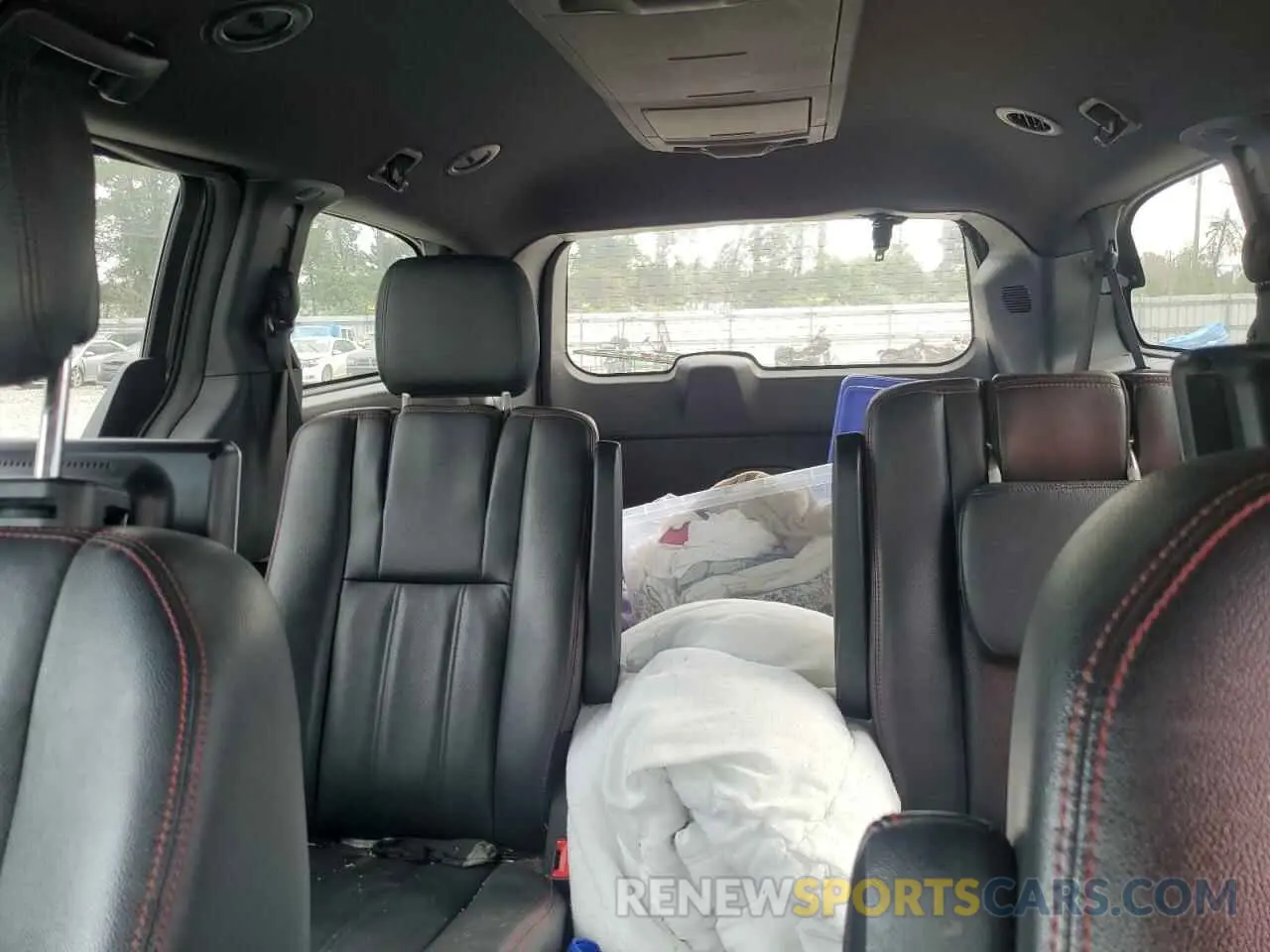 10 fotografías del automóvil dañado 2C4RDGEGXKR534545 DODGE CARAVAN 2019