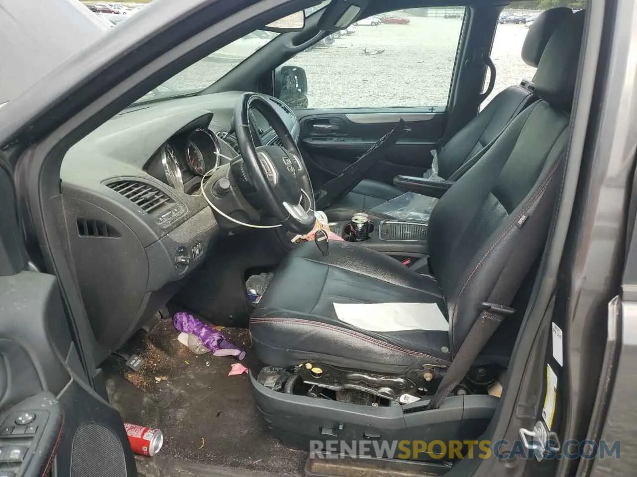 7 fotografías del automóvil dañado 2C4RDGEGXKR534545 DODGE CARAVAN 2019
