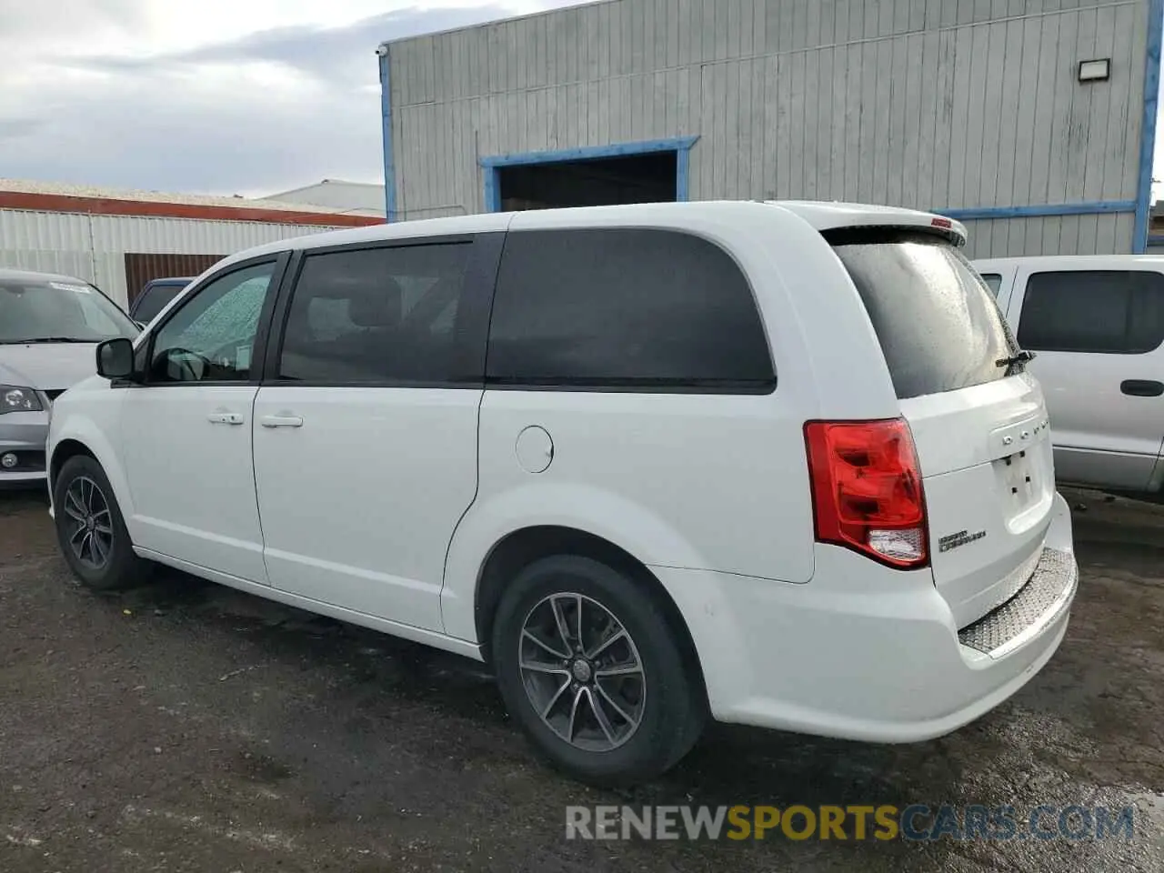 2 fotografías del automóvil dañado 2C4RDGEGXKR568078 DODGE CARAVAN 2019
