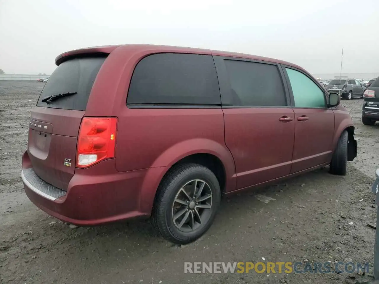 3 fotografías del automóvil dañado 2C4RDGEGXKR578738 DODGE CARAVAN 2019