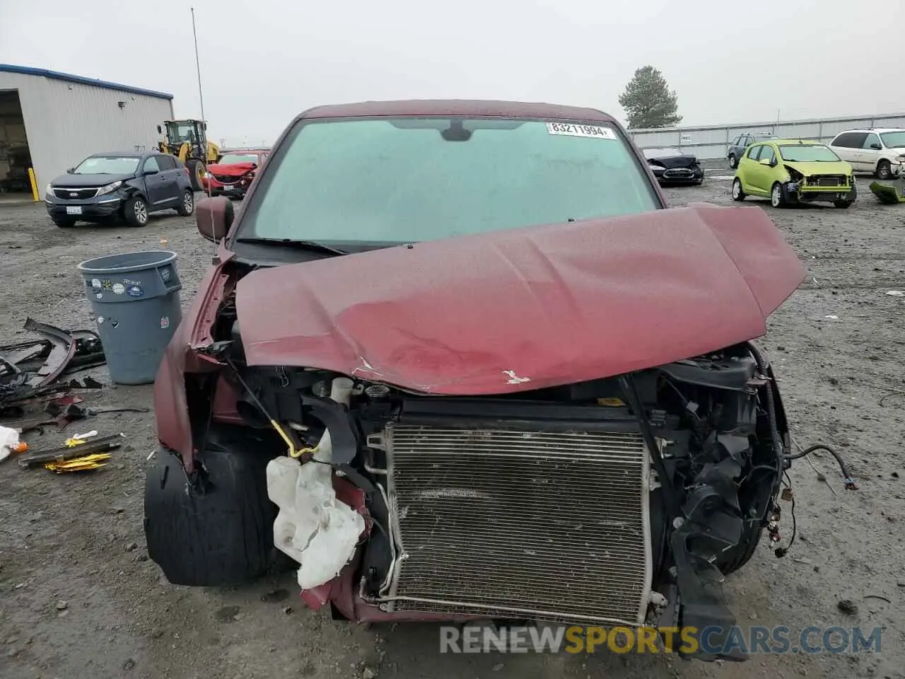 5 fotografías del automóvil dañado 2C4RDGEGXKR578738 DODGE CARAVAN 2019