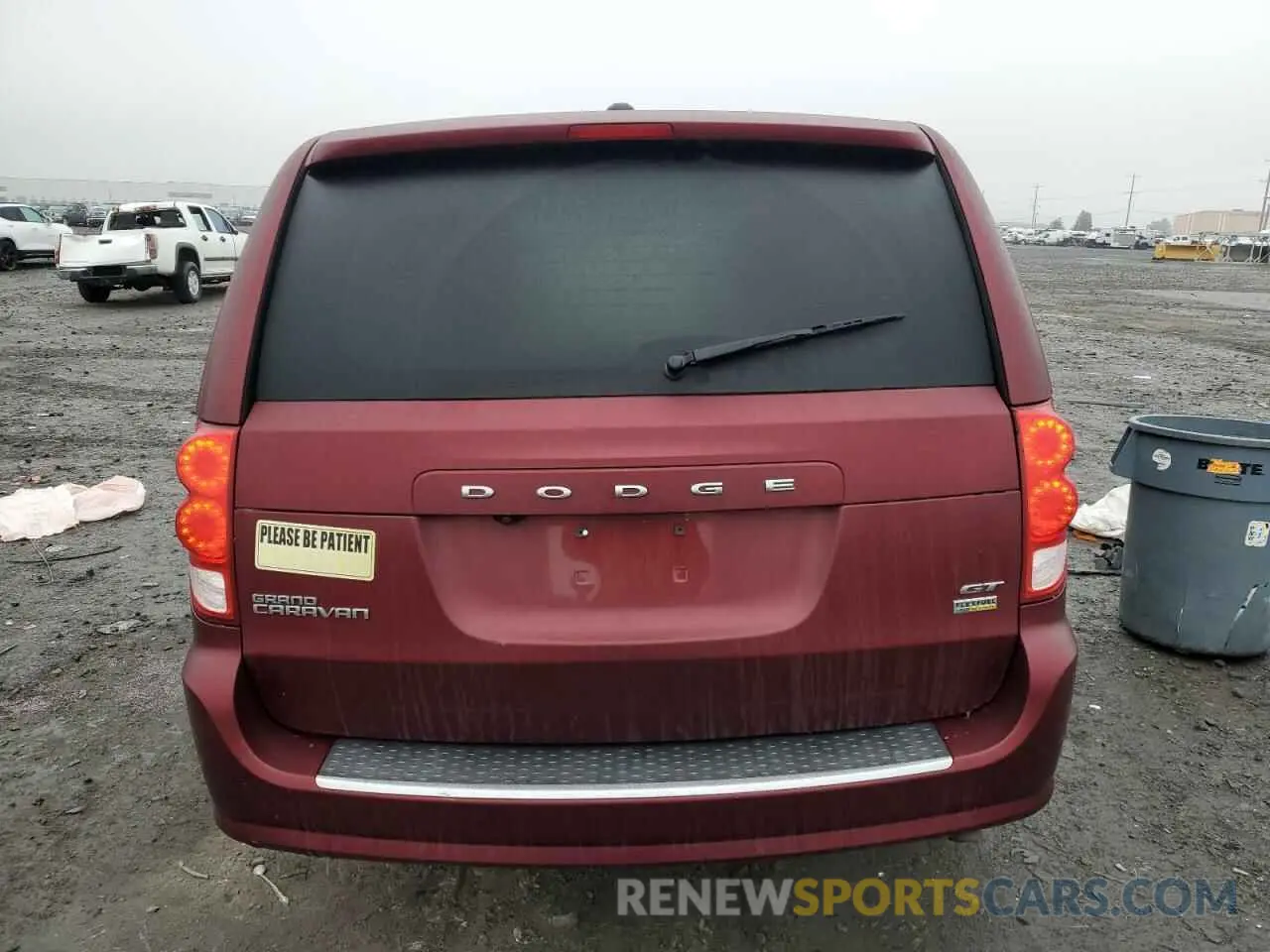6 fotografías del automóvil dañado 2C4RDGEGXKR578738 DODGE CARAVAN 2019
