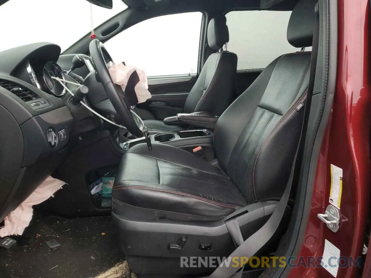7 fotografías del automóvil dañado 2C4RDGEGXKR578738 DODGE CARAVAN 2019