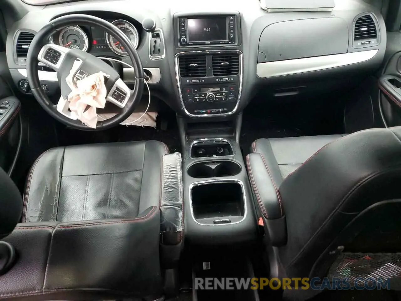 8 fotografías del automóvil dañado 2C4RDGEGXKR578738 DODGE CARAVAN 2019