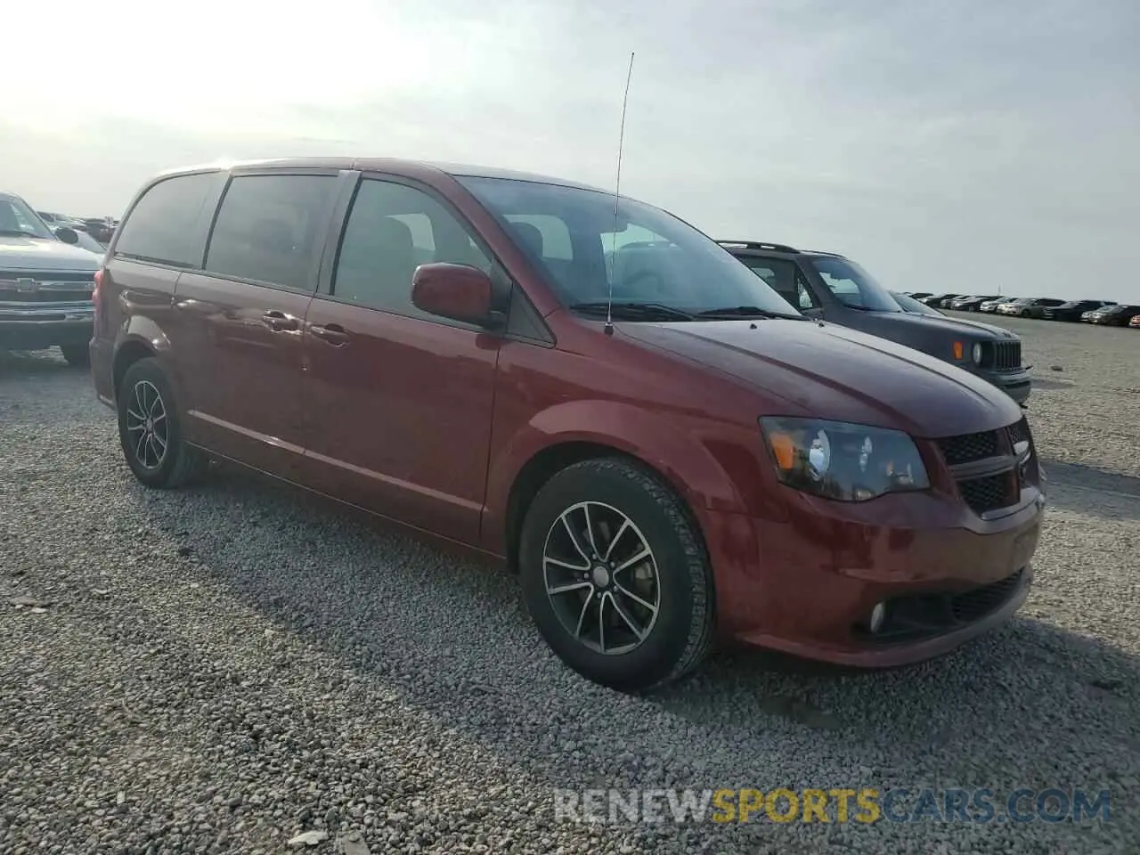 4 fotografías del automóvil dañado 2C4RDGEGXKR658234 DODGE CARAVAN 2019