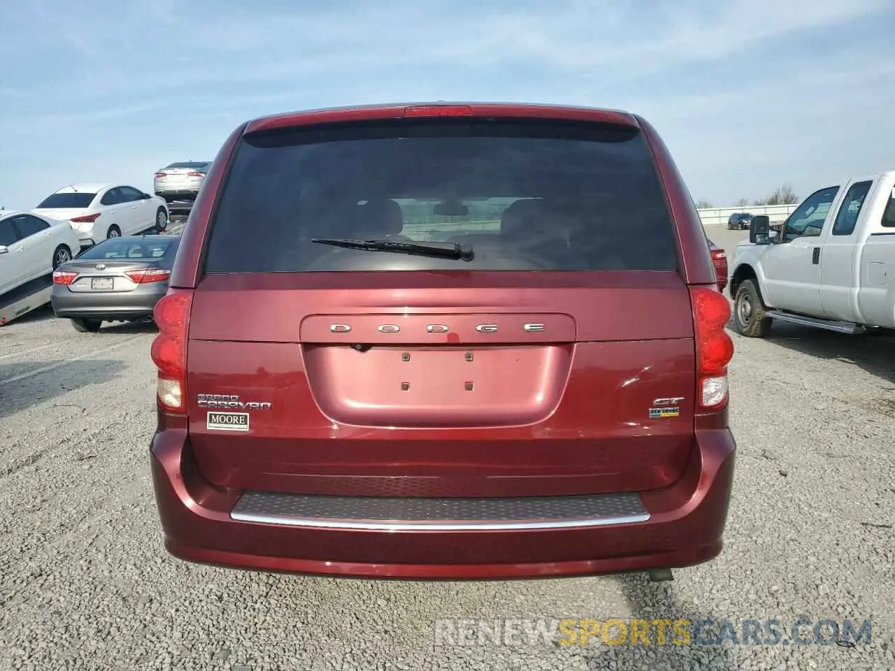 6 fotografías del automóvil dañado 2C4RDGEGXKR658234 DODGE CARAVAN 2019