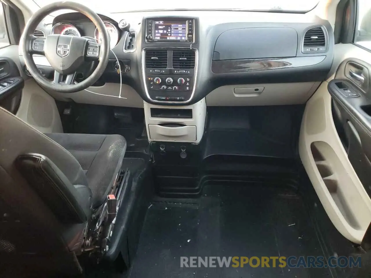 8 fotografías del automóvil dañado 2C7WDGBG1KR699720 DODGE CARAVAN 2019