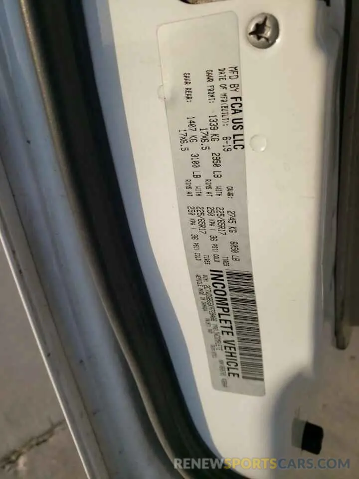 14 fotografías del automóvil dañado 2C7WDGBG6KR728466 DODGE CARAVAN 2019