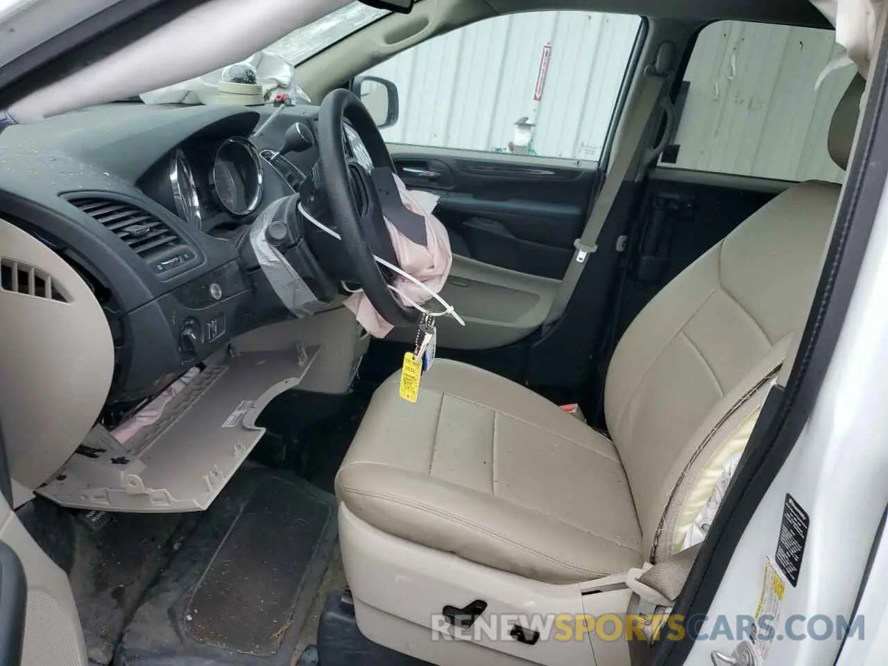7 fotografías del automóvil dañado 2C7WDGBG6KR808382 DODGE CARAVAN 2019