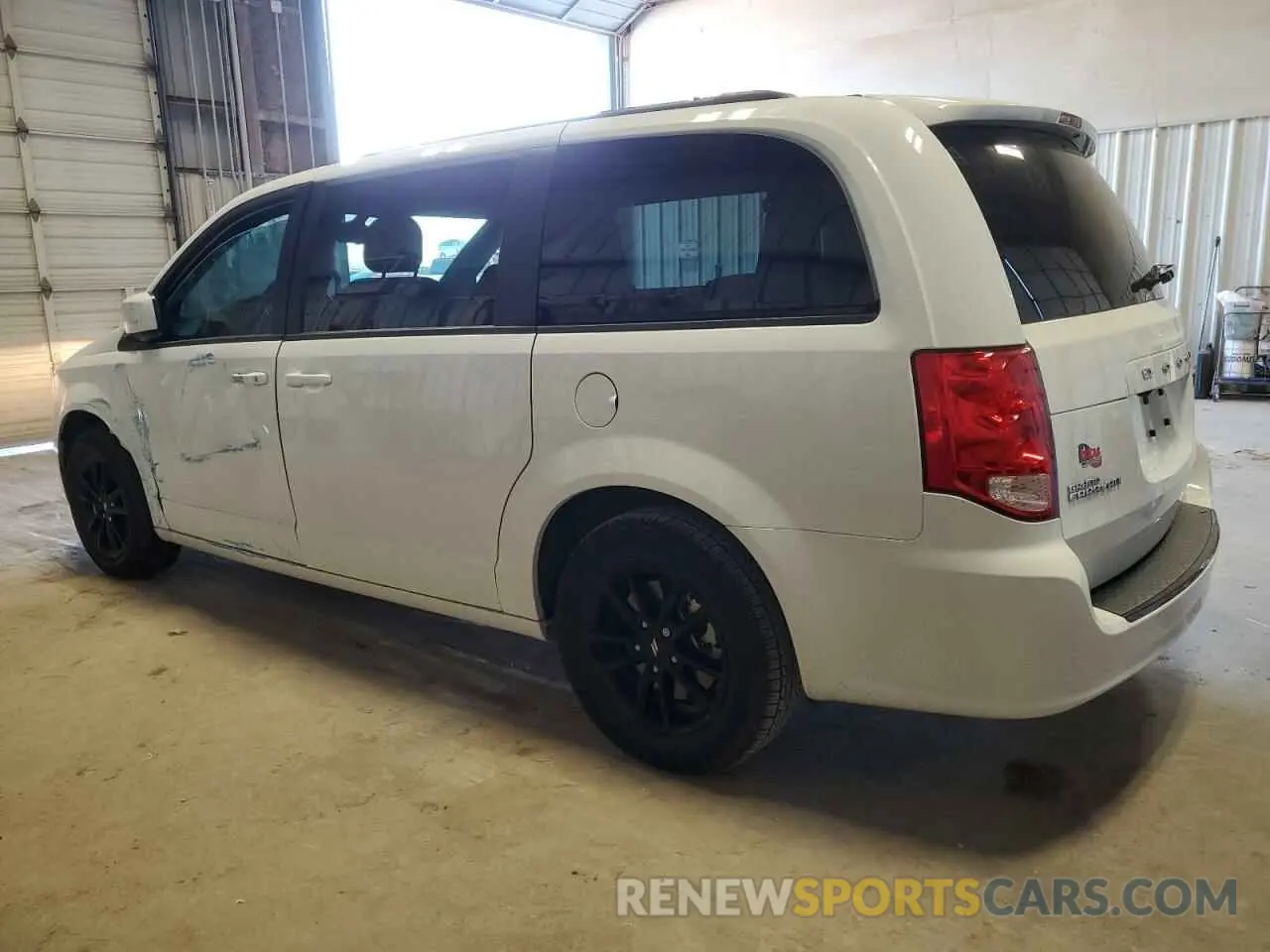 2 fotografías del automóvil dañado 2C4RDGBG1LR233779 DODGE CARAVAN 2020