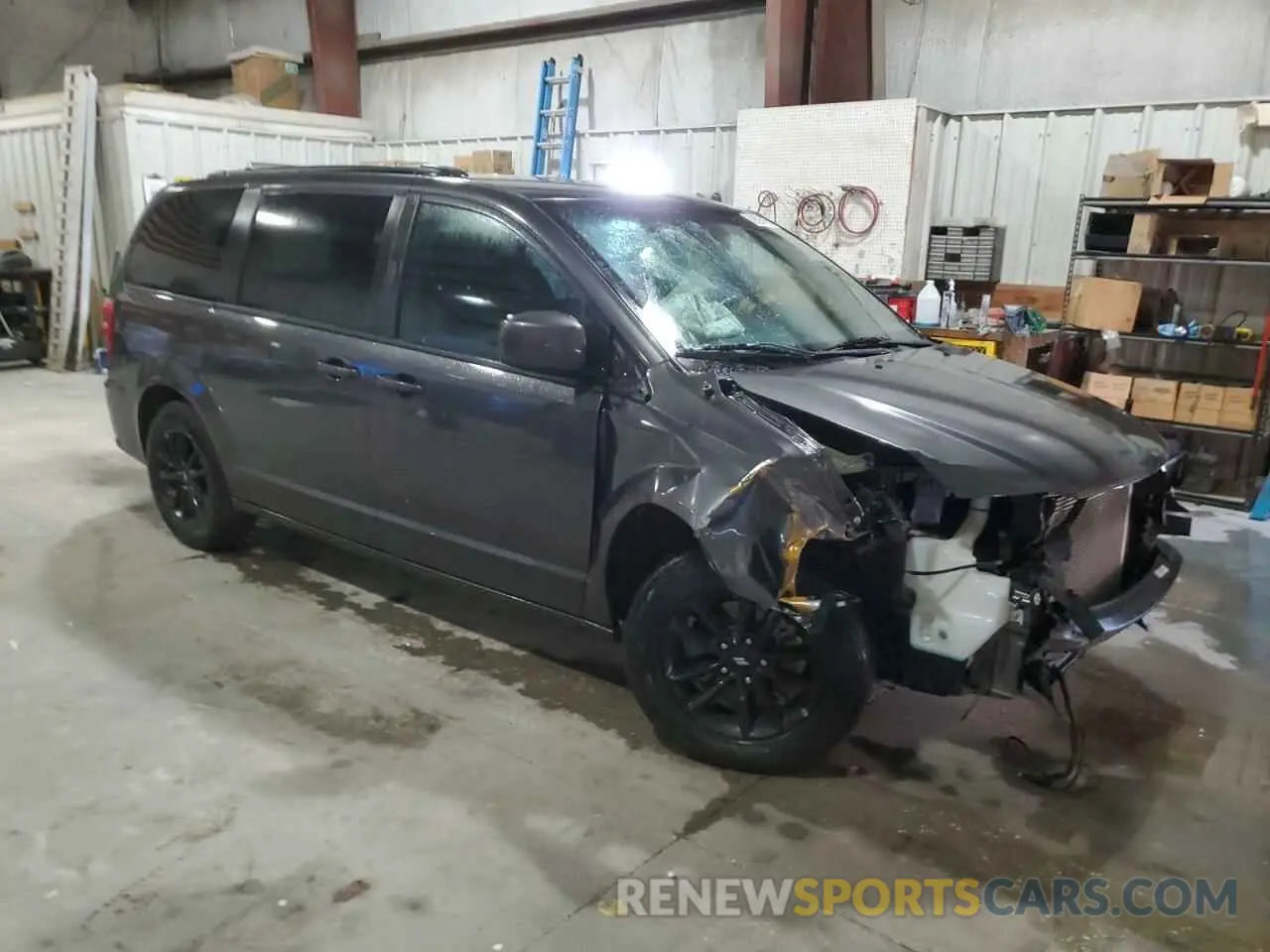 4 fotografías del automóvil dañado 2C4RDGBG1LR239114 DODGE CARAVAN 2020