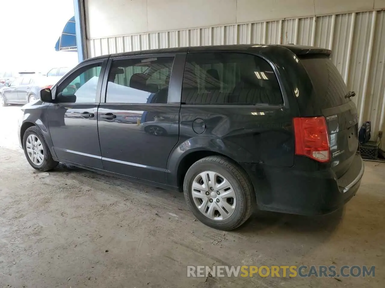 2 fotografías del automóvil dañado 2C4RDGBG2LR237324 DODGE CARAVAN 2020