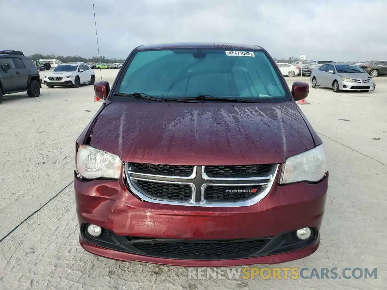 5 fotografías del automóvil dañado 2C4RDGBG3LR255749 DODGE CARAVAN 2020