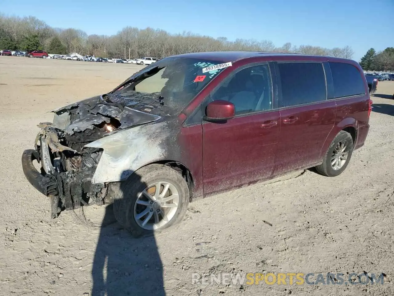 1 fotografías del automóvil dañado 2C4RDGBG4LR189535 DODGE CARAVAN 2020