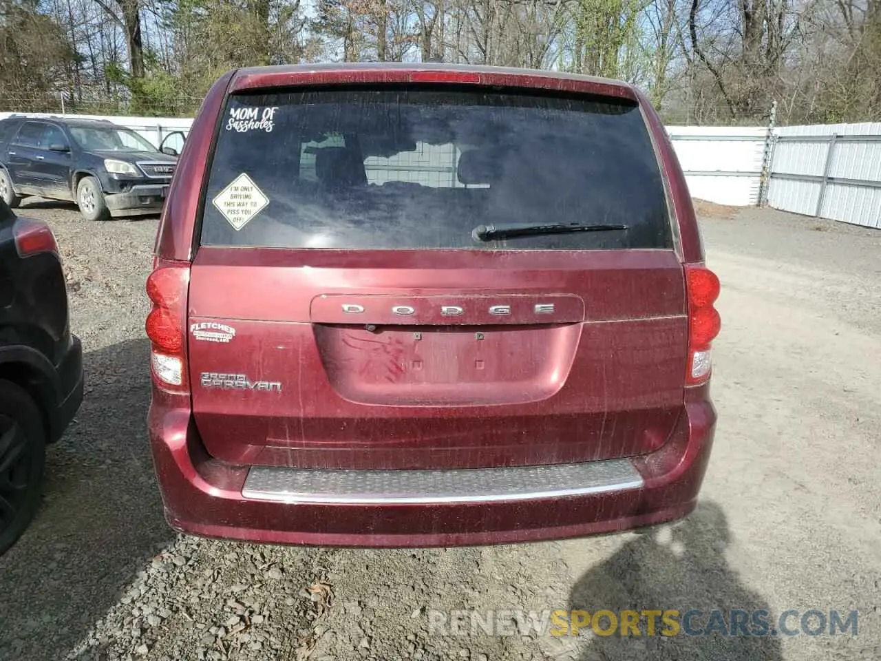 6 fotografías del automóvil dañado 2C4RDGBG4LR189535 DODGE CARAVAN 2020
