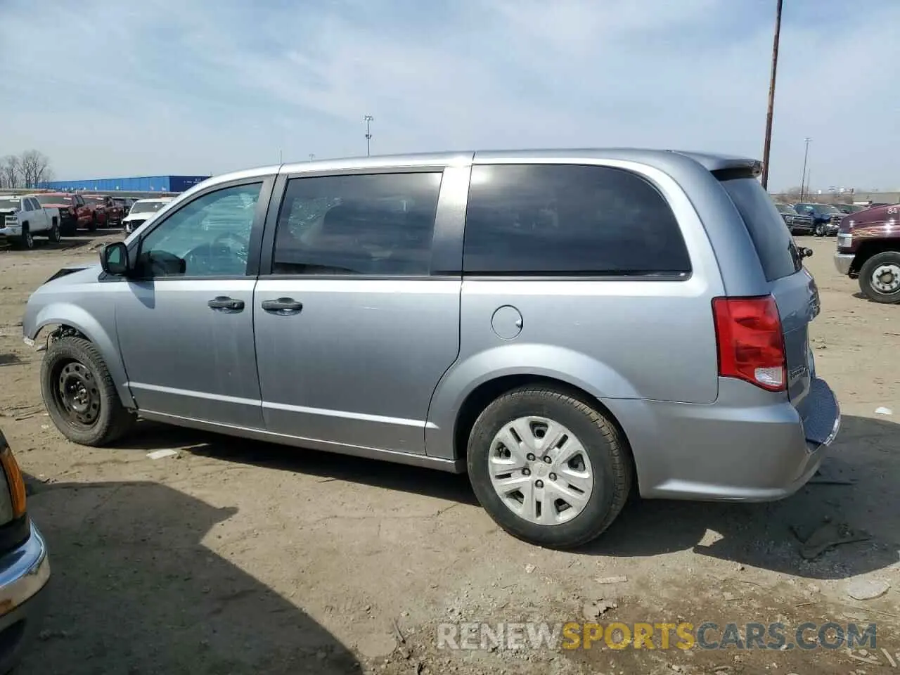 2 fotografías del automóvil dañado 2C4RDGBG5LR231498 DODGE CARAVAN 2020